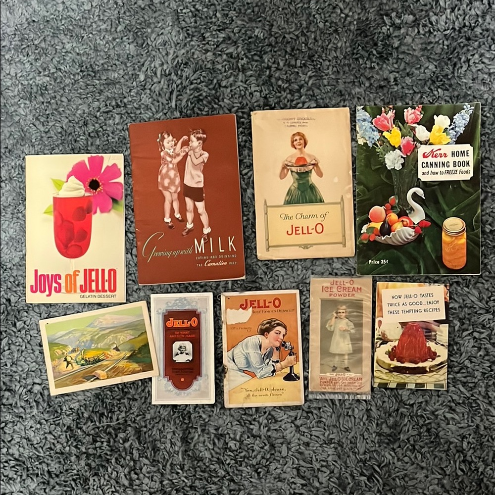 Vintage Jell-O Recipe Booklet Collection